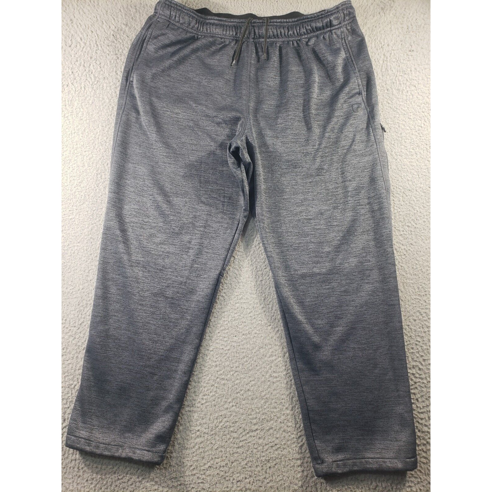 And1 Cargo Sweatpants Men's 2xl Gray Fleece Straight Joggers Casual Stretch